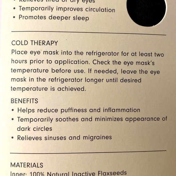 NIB 3D Steam Eye Mask - Picture 5 of 6